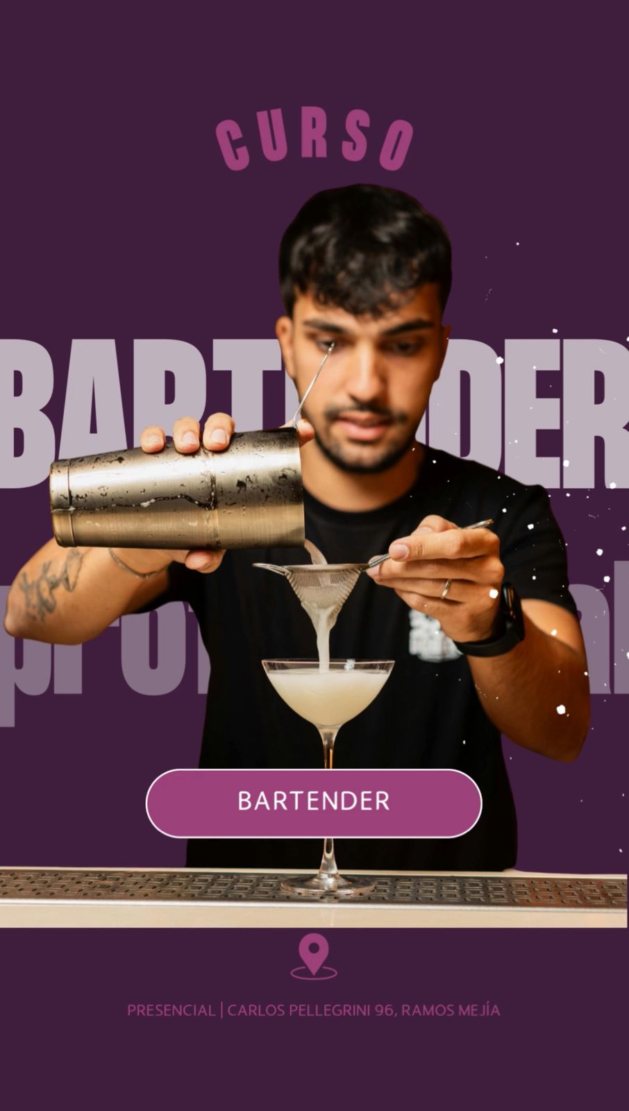CURSO BARTENDER 