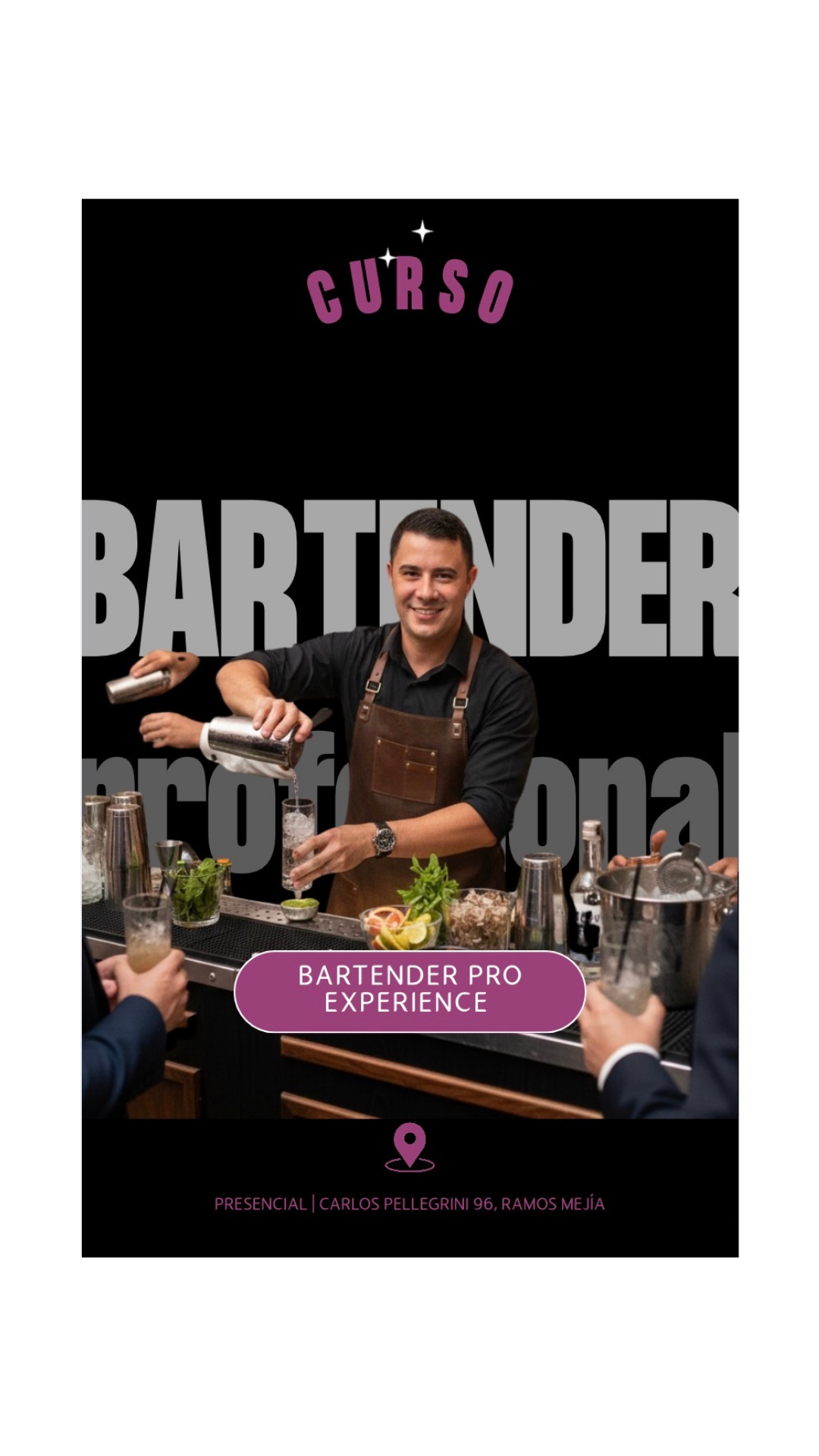 BARTENDER PRO EXPERIENCE 