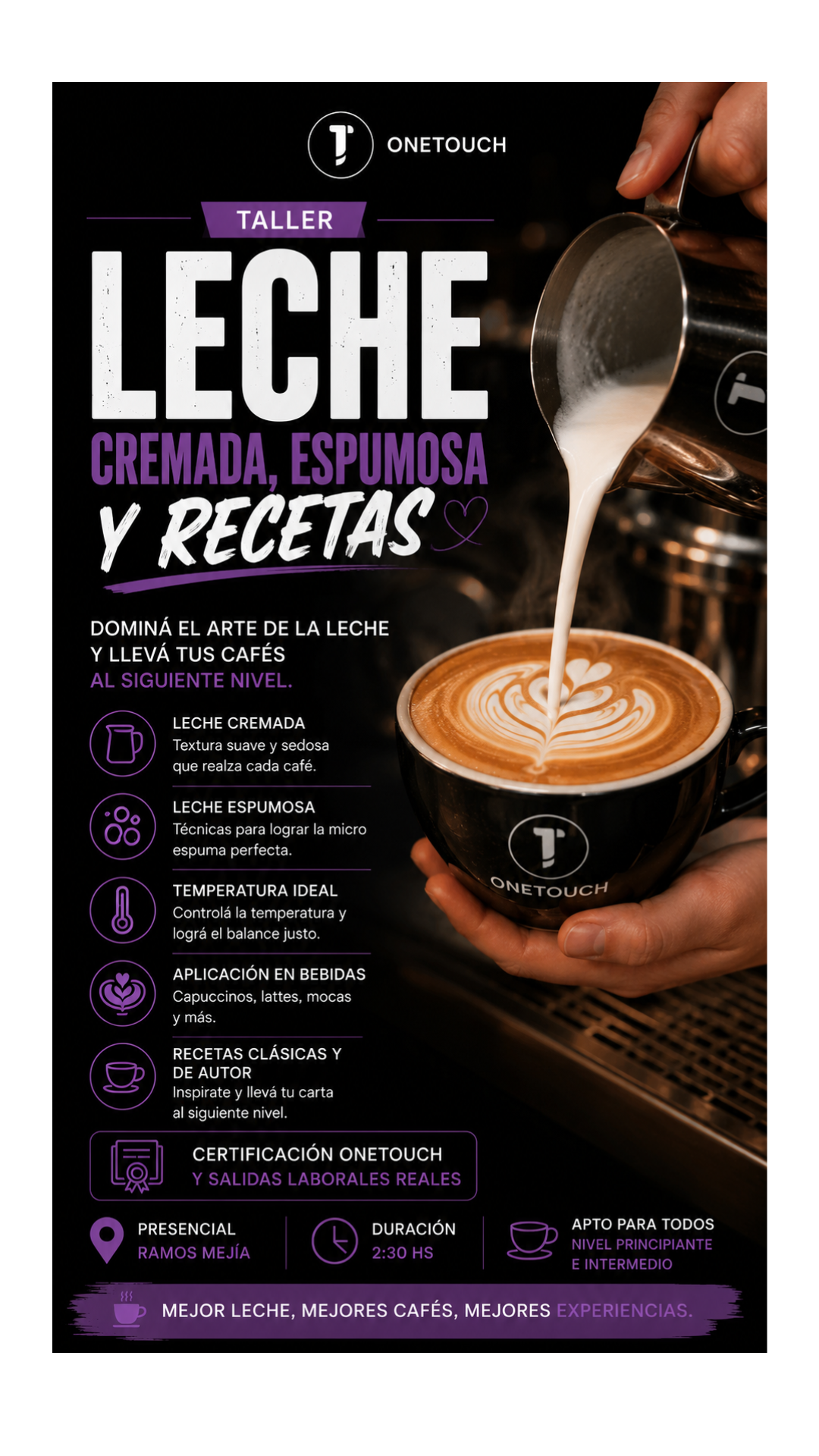 TALLER LECHE CREMADA Y RECETAS